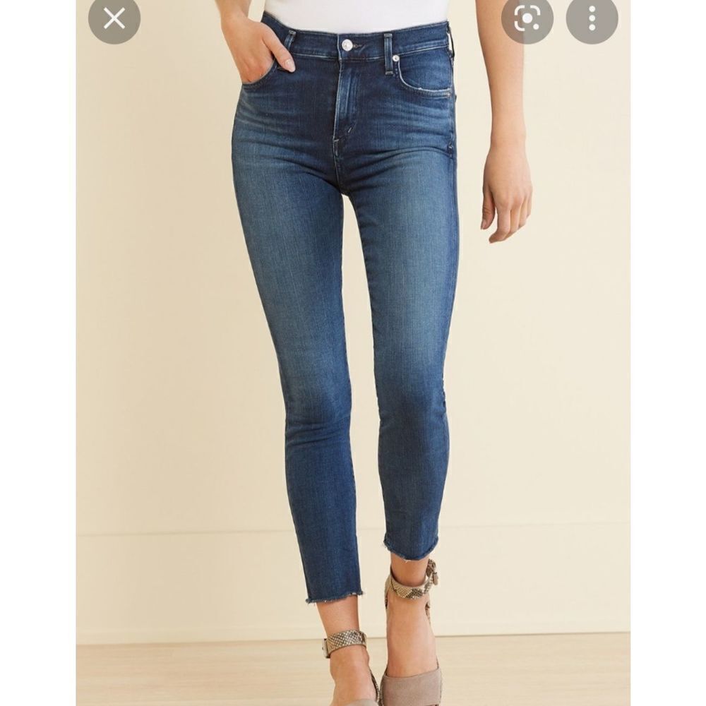 Agolde Sophie crop jeans sz 26
